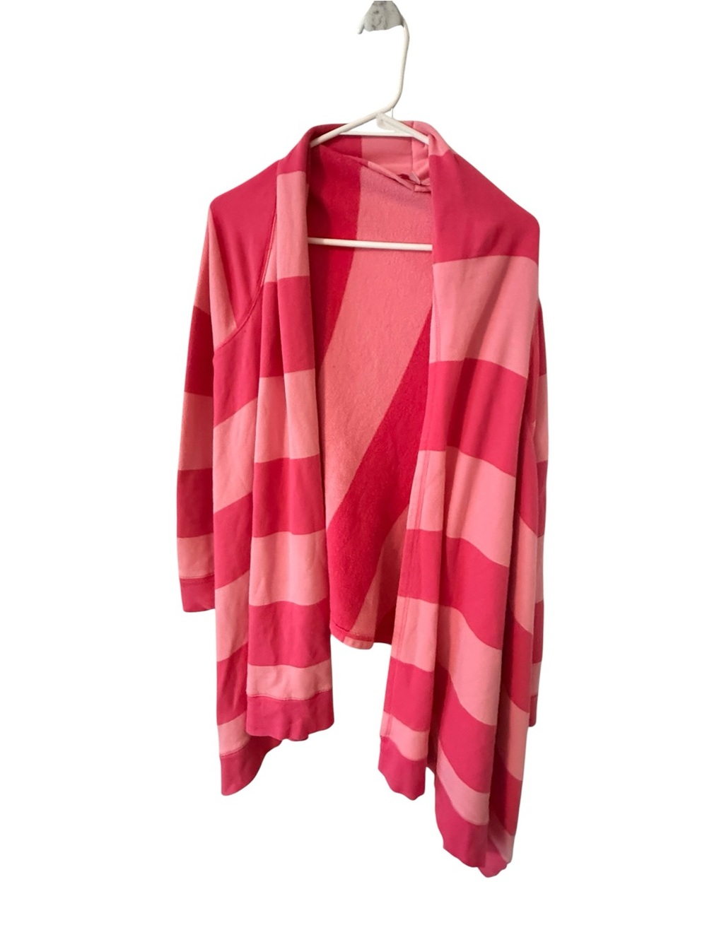 Lilly Pulitzer Women’s Open-Front Striped Cardigan Sweater in Pink size M
